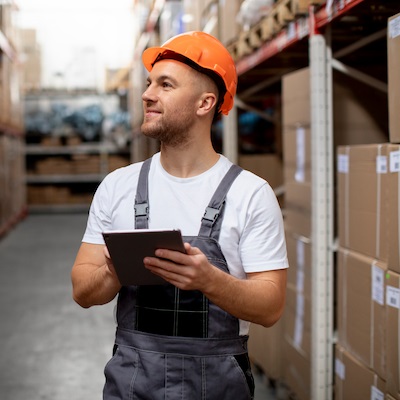 Entrada rápida como operario de almacén